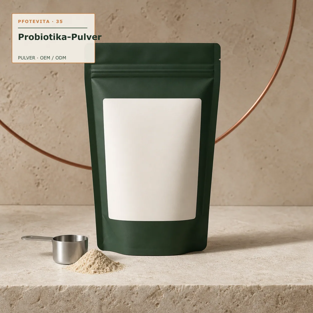 Probiotika-Pulver als Private-Label-Pulver